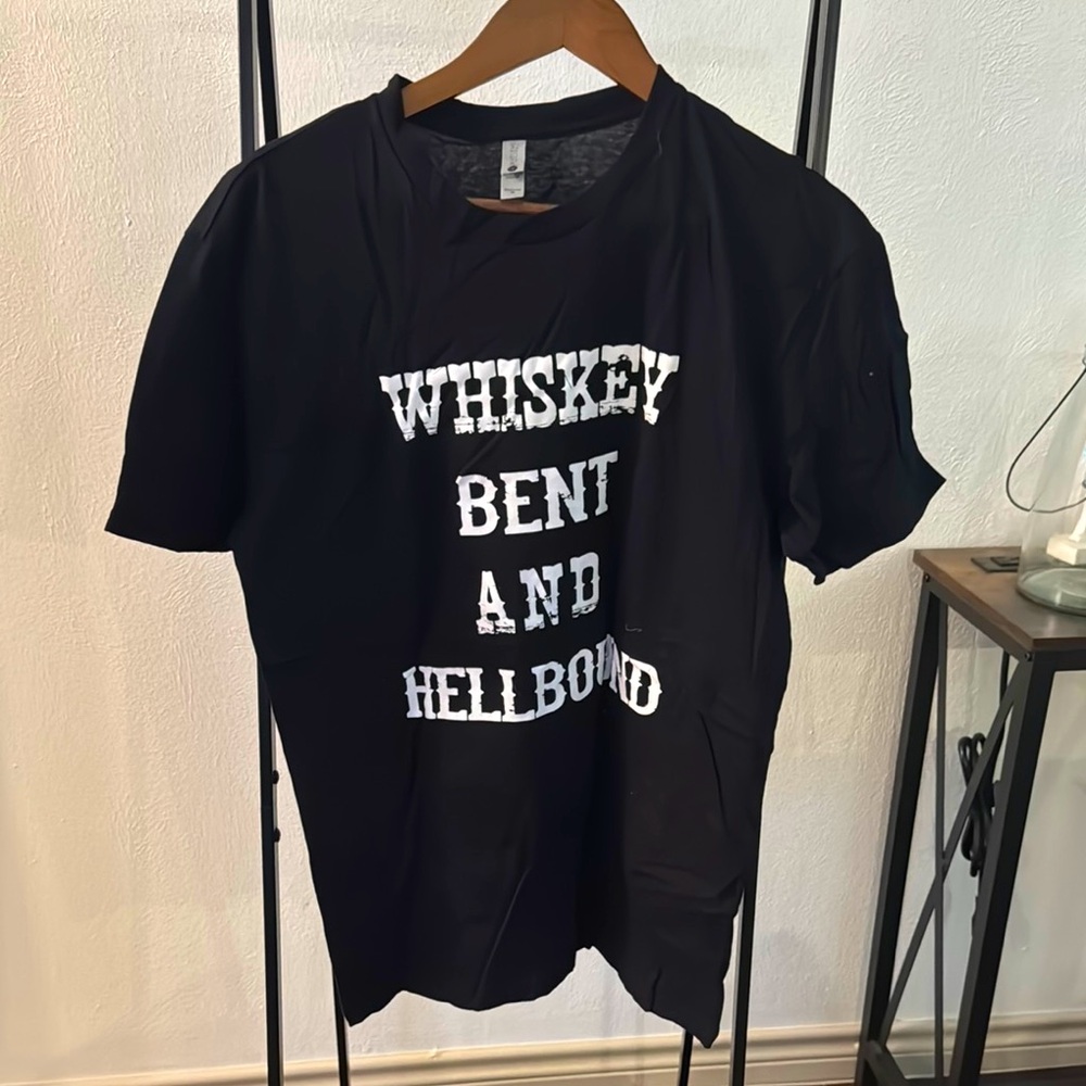 Whiskey Bent and Hellbound Tshirt (M)